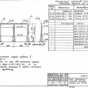 Портал ячейковый ПСТ-110-Я6С