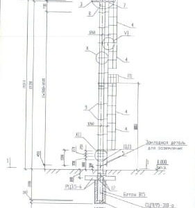 Прожекторная Мачта ПМЖ 19,3А