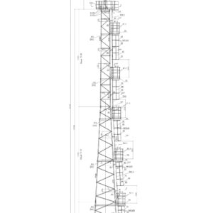 Прожекторная Мачта с молниеотводом ПМС-29,3 (5ПП)